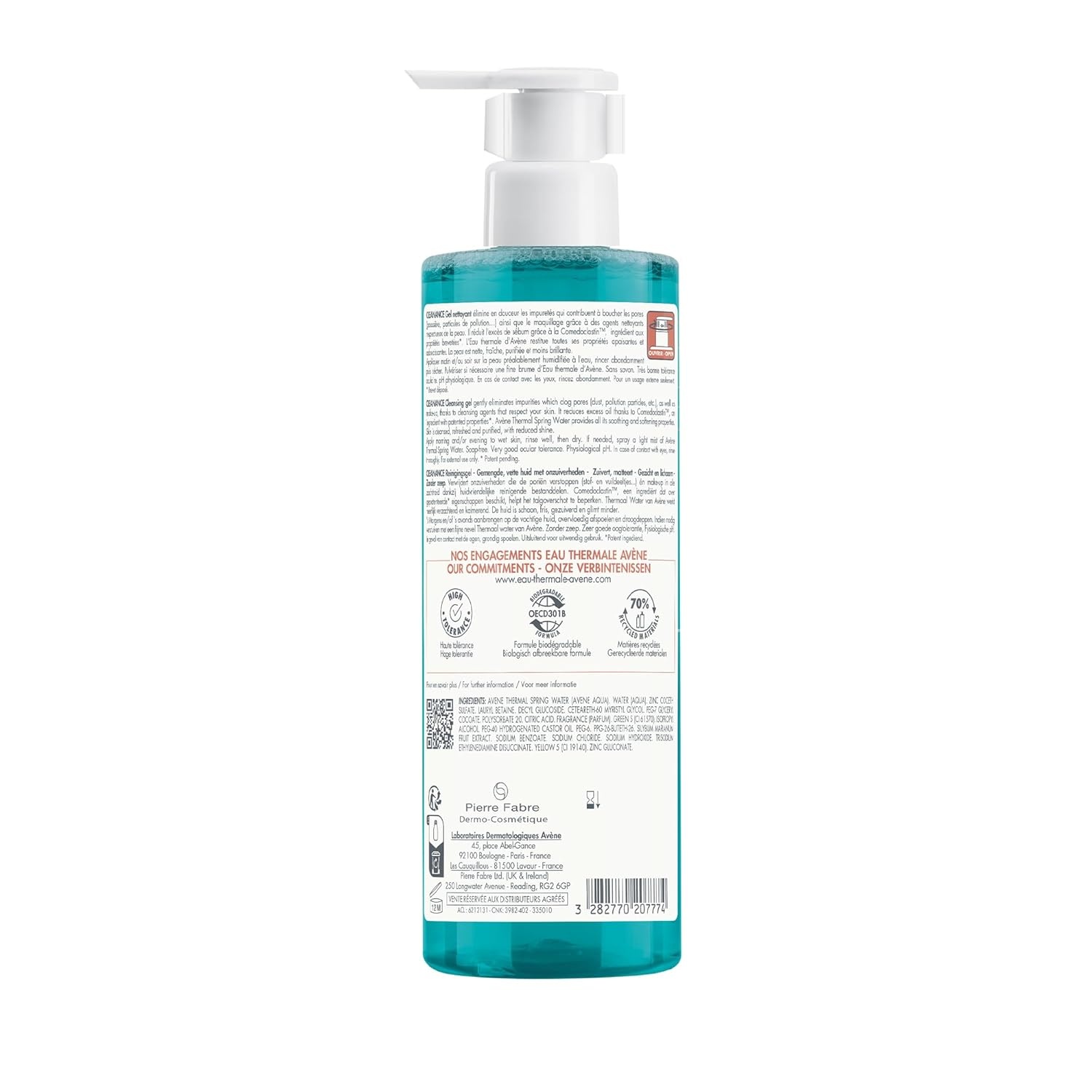 image:imageAvne Cleanance Cleansing Gel Soap Free Cleanser for Acne Prone Oily Face amp Body AlcoholFree135 Fl Oz Pack of 2