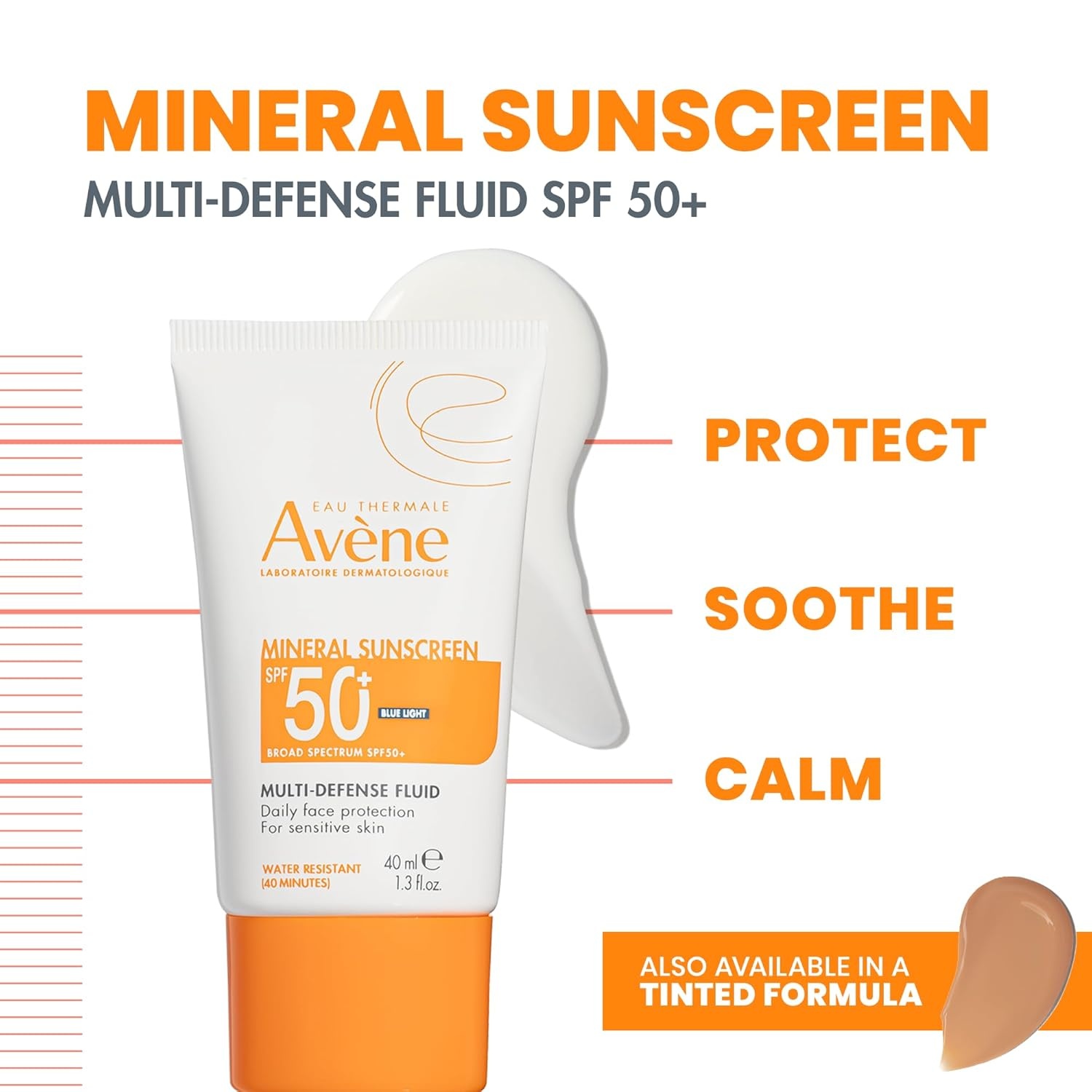 image:imageAvne Mineral Sunscreen MultiDefense Fluid SPF 50MultiDefense Fluid