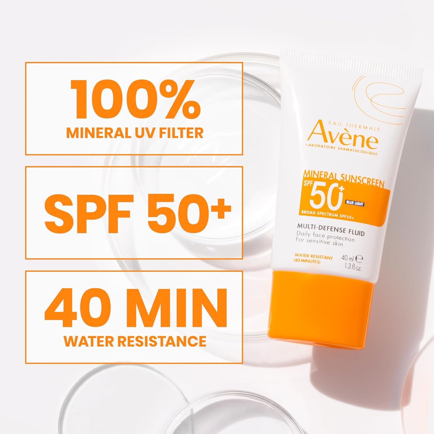 image:imageAvne Mineral Sunscreen MultiDefense Fluid SPF 50MultiDefense Fluid
