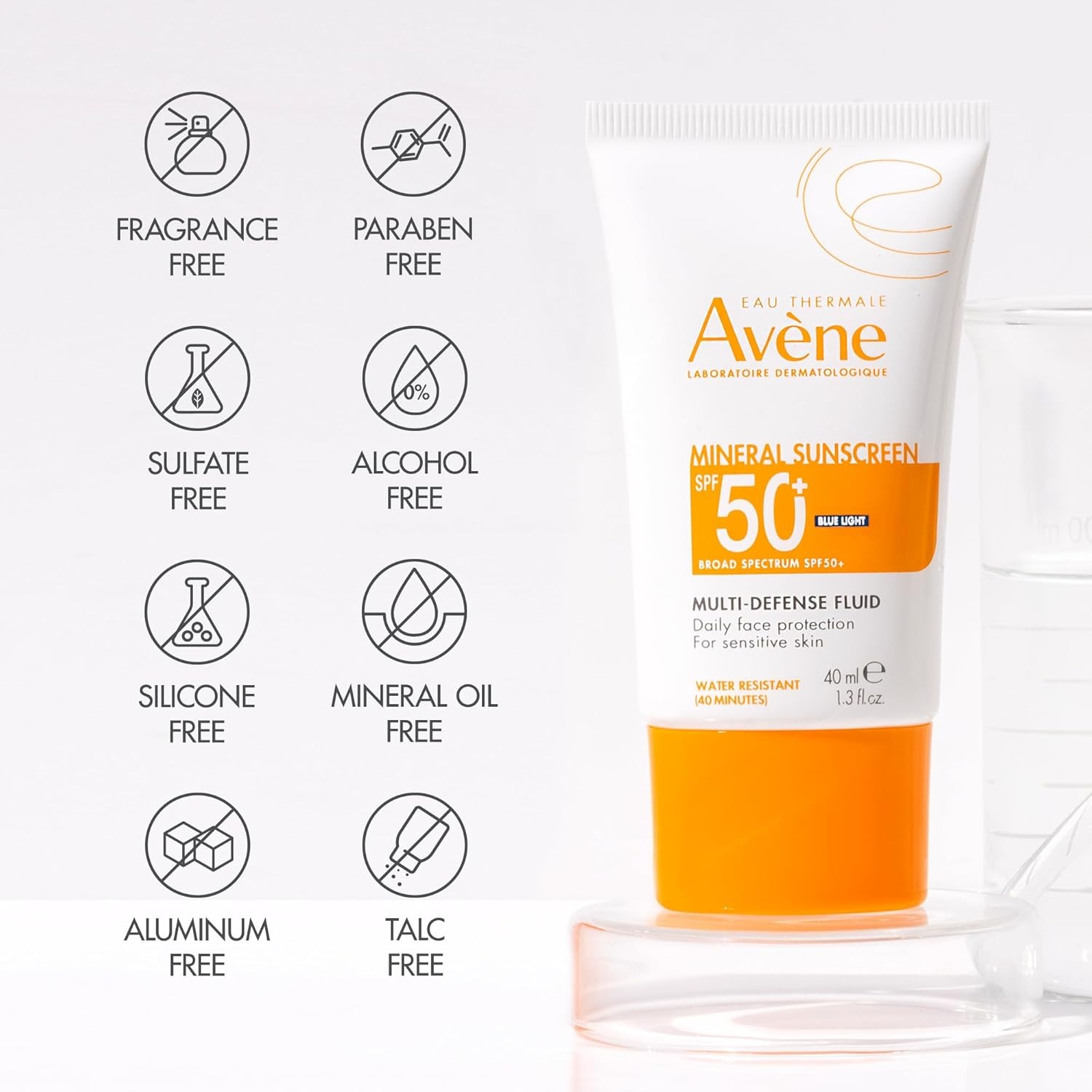 image:imageAvne Mineral Sunscreen MultiDefense Fluid SPF 50MultiDefense Fluid