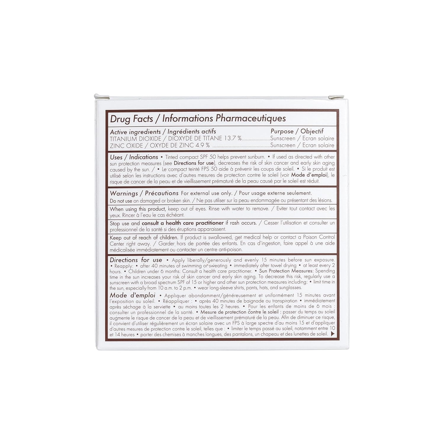 image:imageAvne Mineral Tinted Compact SPF 50 100 Mineral Filter Tinted Sunscreen FragranceFree for Sensitive Water Resistant NonGreasy Does not Contain Avne Thermal Spring WaterBeige 03 Ounce Pack of 1