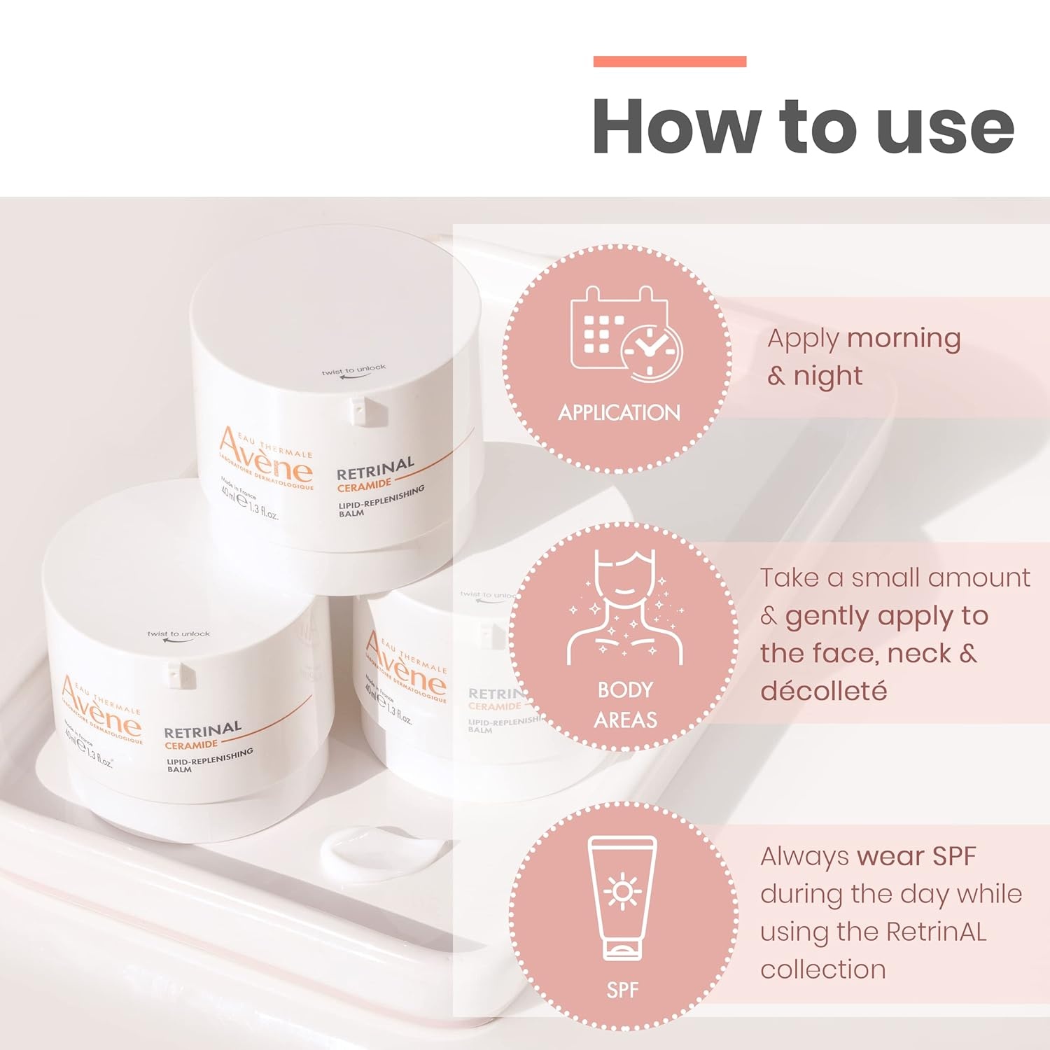 image:imageAvne RetrinAL Ceramide LipidReplenishing Balm Bakuchiol Niacinamide Ceramide Complex Nourishes Skin amp Helps Reduce Visible Wrinkles 13 Fl Oz