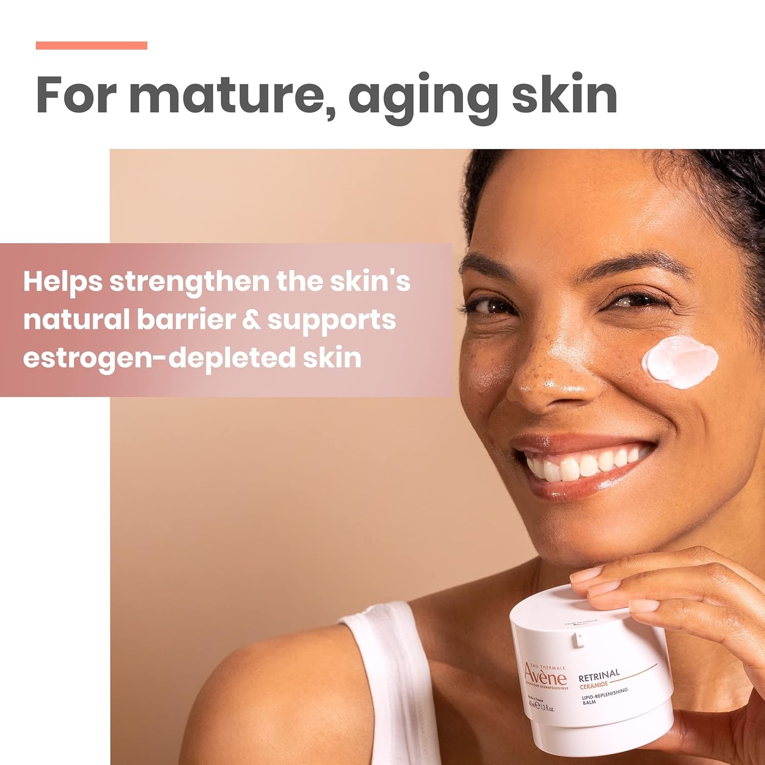 image:imageAvne RetrinAL Ceramide LipidReplenishing Balm Bakuchiol Niacinamide Ceramide Complex Nourishes Skin amp Helps Reduce Visible Wrinkles 13 Fl Oz