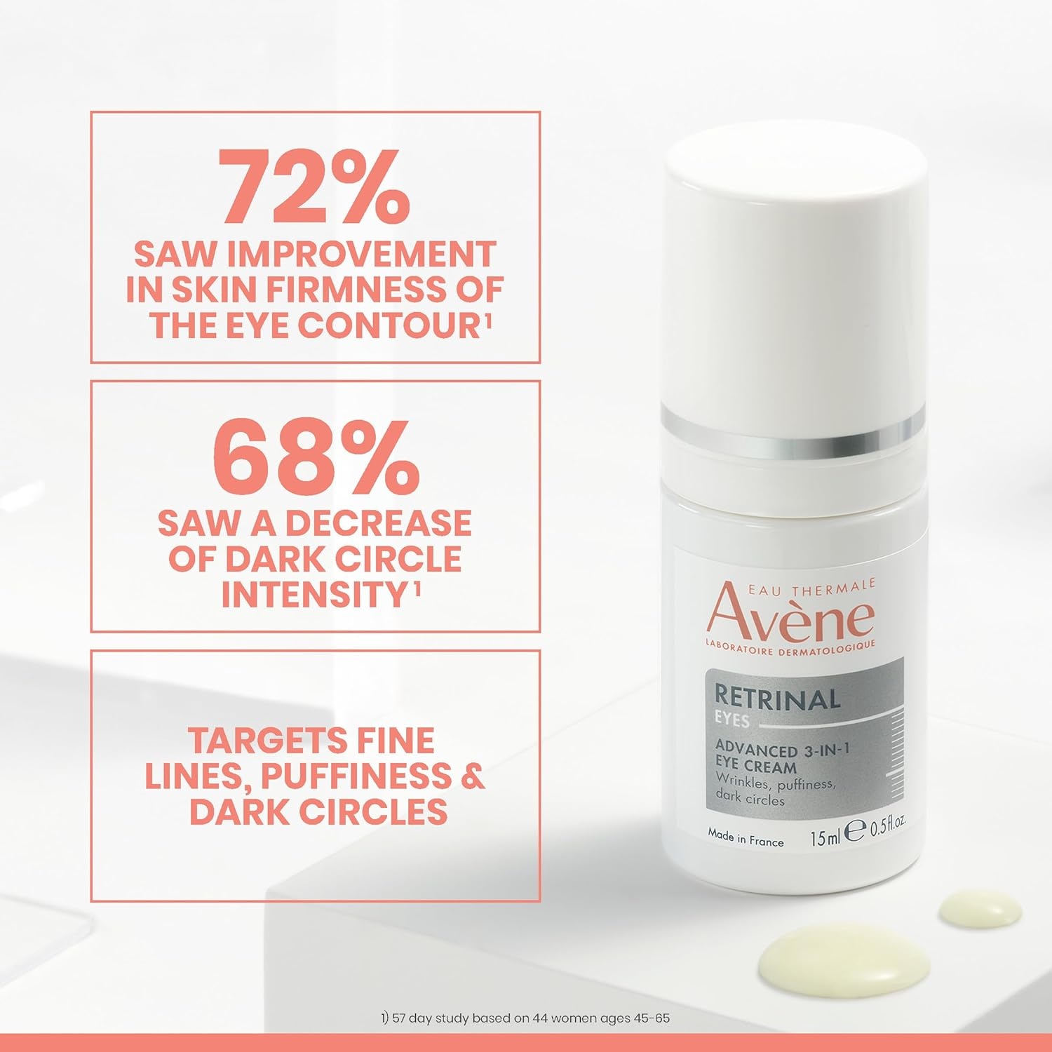 image:imageAvne Retrinal EYES Advanced 3In1 Eye Cream Retinal eye cream Powered by Retinaldehyde amp Hyaluronic Acid Helps smooth wrinkles minimizes undereye puffiness amp dark circles eye cream antiagingNew and Improved Formula