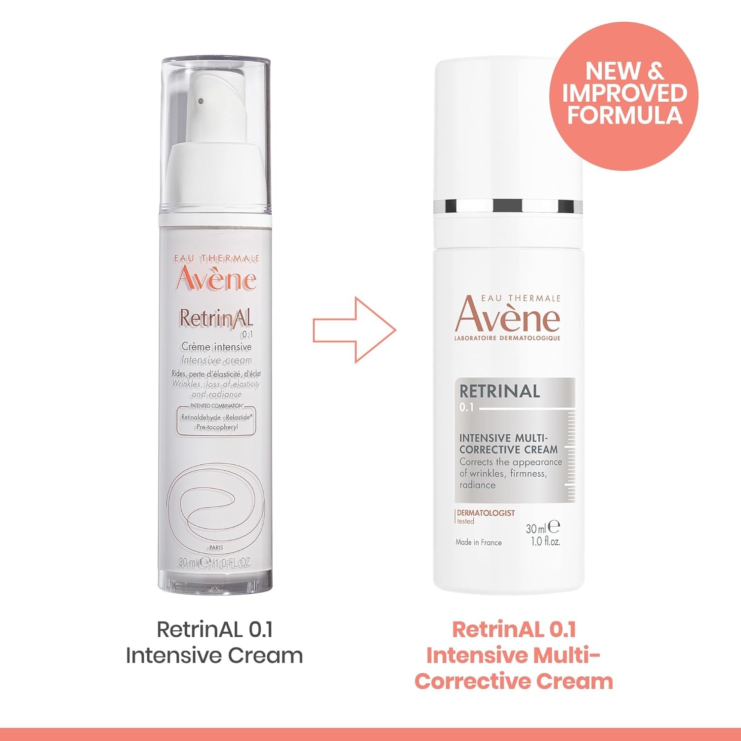 image:imageAvne Retrinal Intensive MultiCorrective Cream Retinal Face Cream Formulated with Retinaldehyde Niacinamide amp Hyaluronic Acid Antiaging Cream Visibly Reduces Wrinkles amp Fine Lines 1 Fl OzRetrinal 01