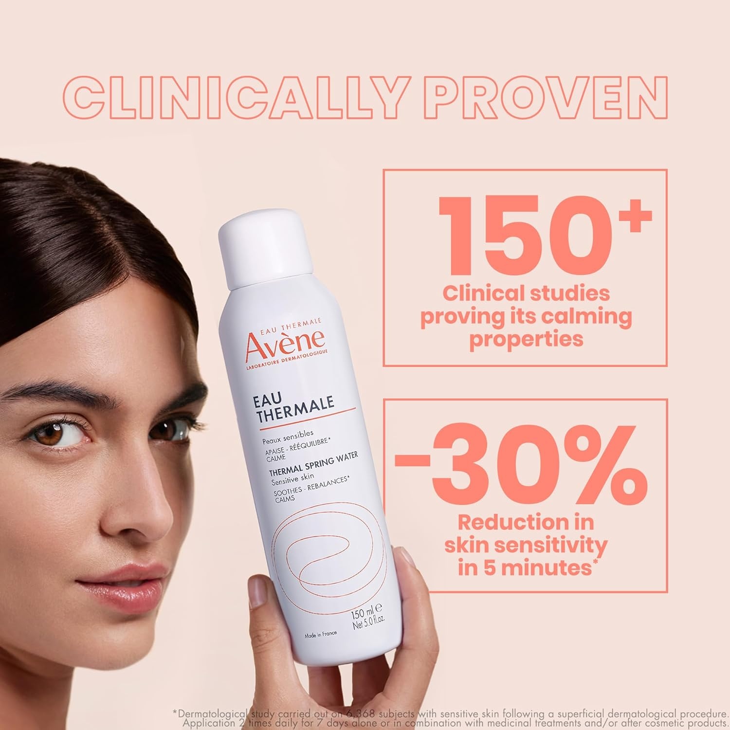 image:imageAvne Thermal Spring Water Soothing Calming Facial Mist Spray for Sensitive Skin Soothes Softens Calms Skin Formulated with Mineral amp Biological Properties5 Fl Oz Pack of 1