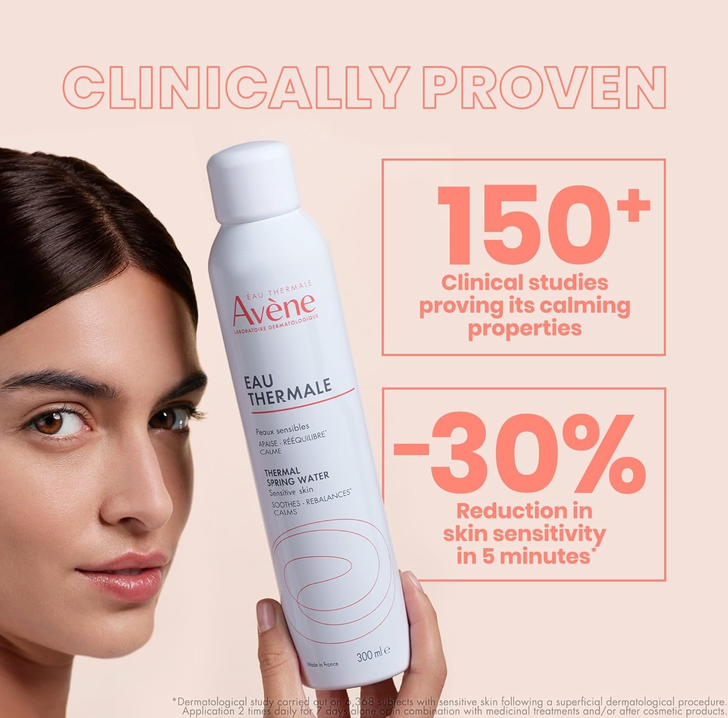 image:imageAvne Thermal Spring Water Soothing Calming Facial Mist Spray for Sensitive Skin Soothes Softens Calms Skin Formulated with Mineral amp Biological Properties101 Fl Oz Pack of 1