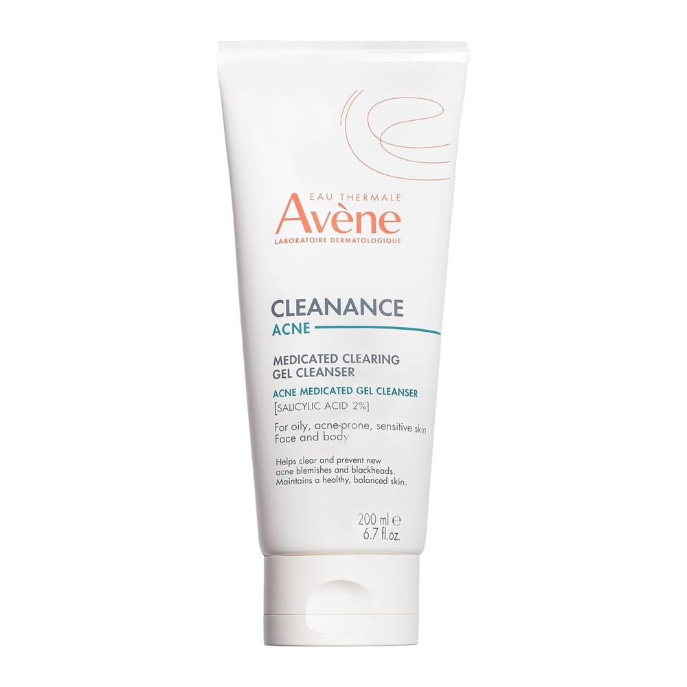 image:imageAvne Cleanance Cleansing Gel Soap Free Cleanser for Acne Prone Oily Face amp Body AlcoholFree676 Fl Oz Pack of 1