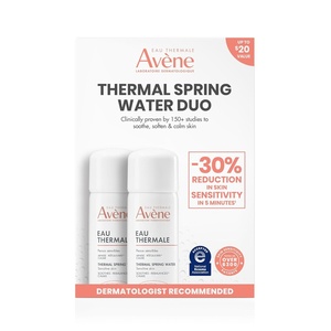 image:imageAvne Thermal Spring Water Soothing Calming Facial Mist Spray for Sensitive Skin Soothes Softens  Calms Skin Formulated with Mineral amp Biological PropertiesTravel Size Duo