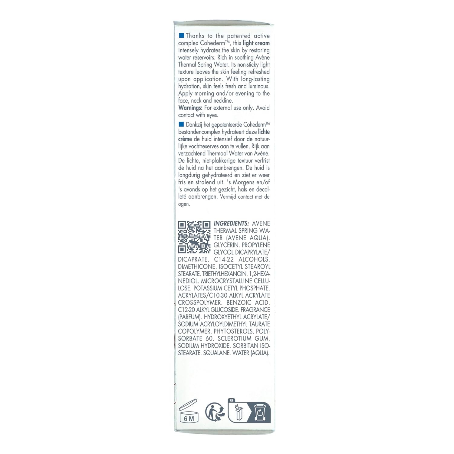 image:imageAvne Hydrance LIGHT Hydrating Emulsion Daily Face Moisturizer Cream NonComedogenic 13 Oz