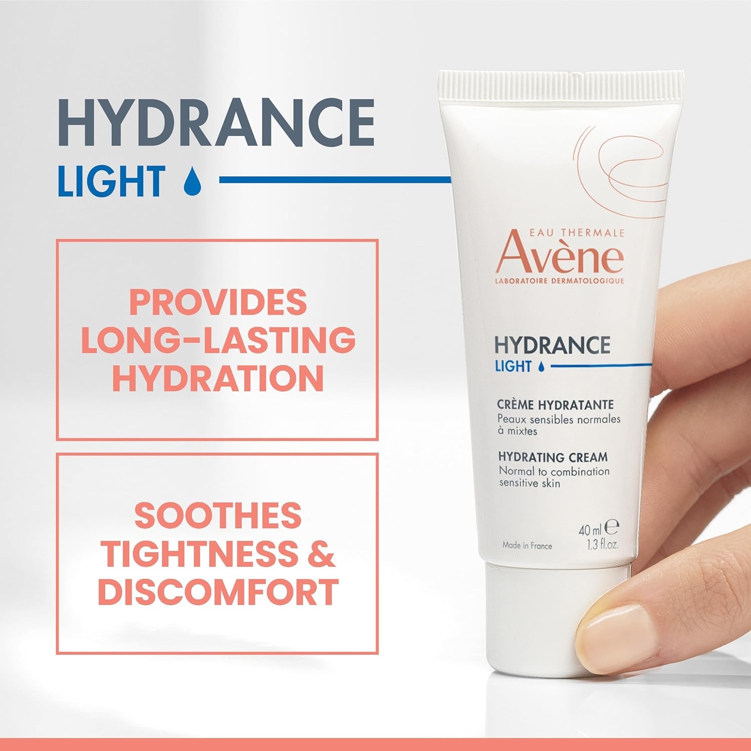 image:imageAvne Hydrance LIGHT Hydrating Emulsion Daily Face Moisturizer Cream NonComedogenic 13 Oz