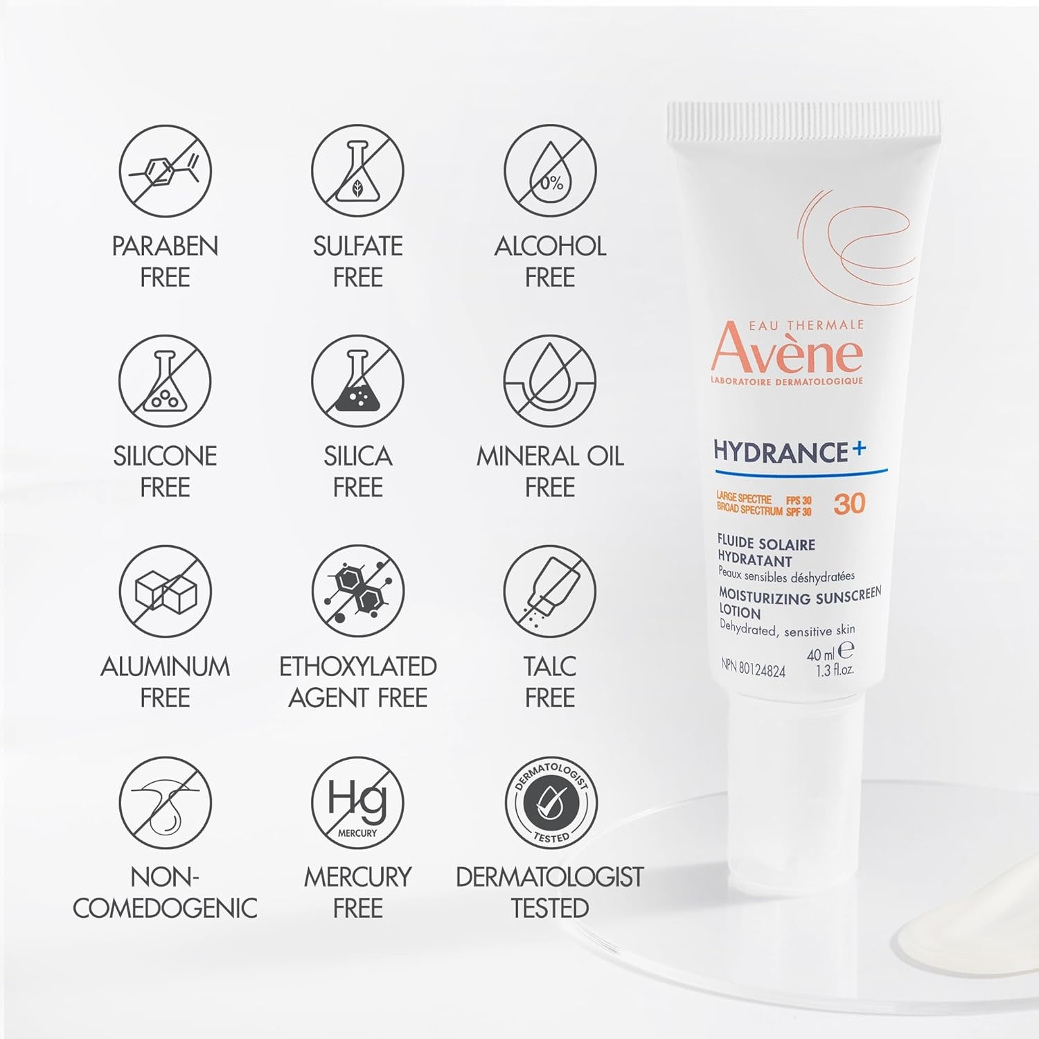 image:imageAvne Hydrance Moisturizing Sunscreen Lotion SPF 30 13 Fl Oz