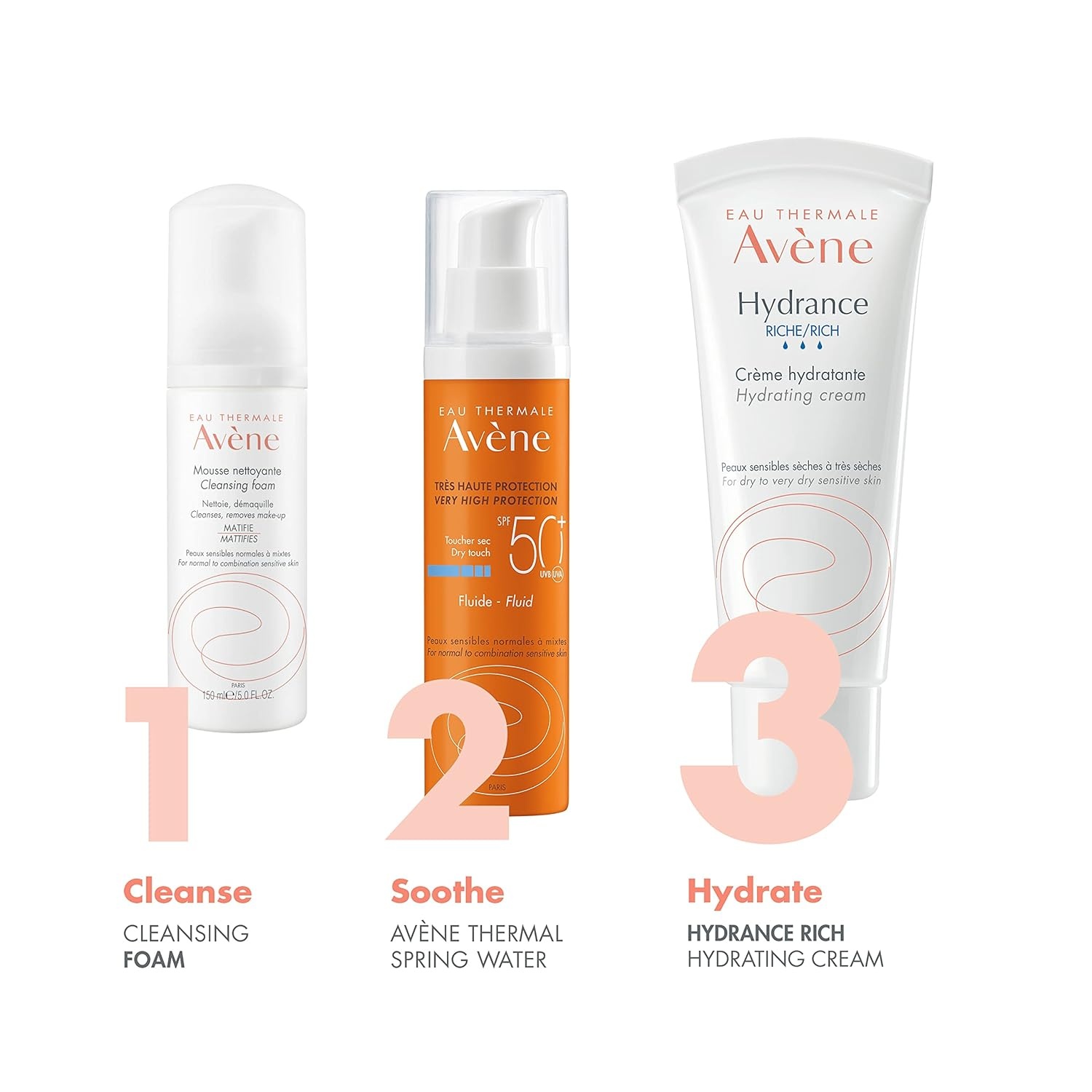 image:imageAvne Hydrance RICH Hydrating Cream Daily Face Moisturizer Soothes feelings of skin tightness amp discomfort associated with dryness Dry skin moisturizer NonComedogenic 13 Oz13 Ounce Pack of 2