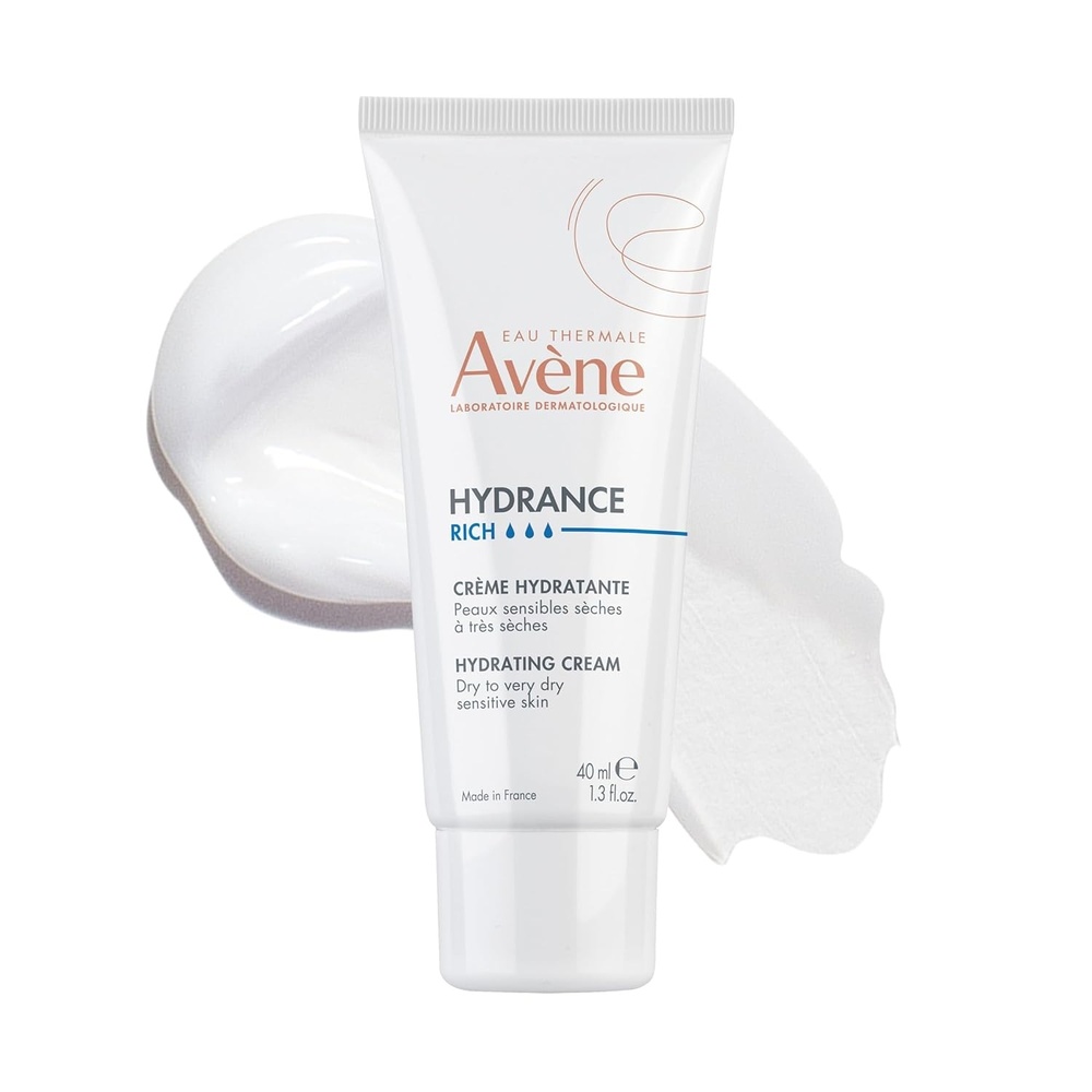 image:imageAvne Hydrance RICH Hydrating Cream Daily Face Moisturizer Soothes feelings of skin tightness amp discomfort associated with dryness Dry skin moisturizer NonComedogenic 13 Oz13 Ounce Pack of 1