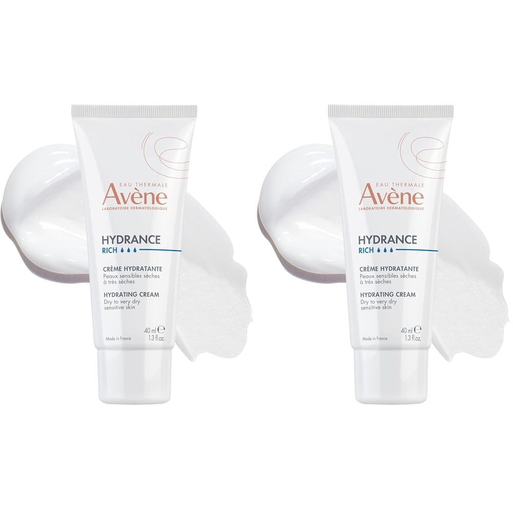 image:imageAvne Hydrance RICH Hydrating Cream Daily Face Moisturizer Soothes feelings of skin tightness amp discomfort associated with dryness Dry skin moisturizer NonComedogenic 13 Oz13 Ounce Pack of 2