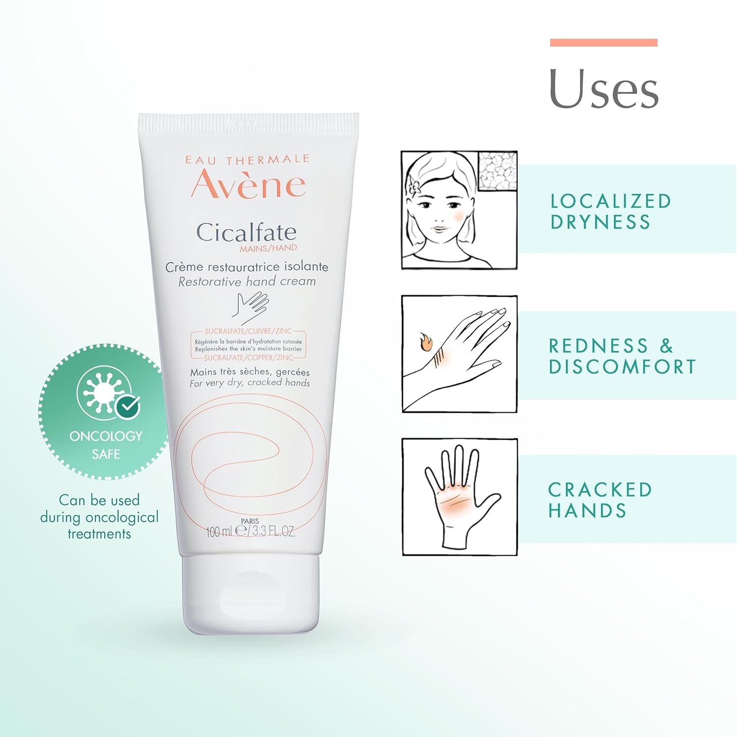 image:imageAvne Cicalfate Hand Cream Intense Nourishing Lotion for Dry Cracked Hands 33 Oz