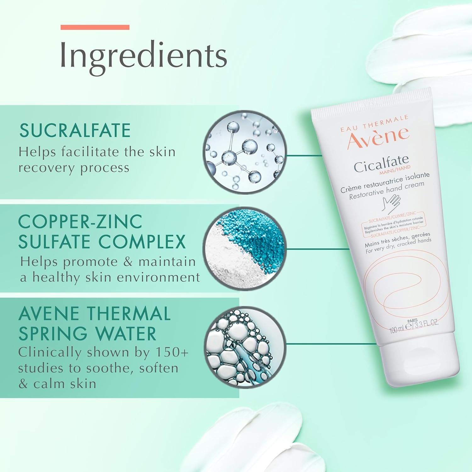 image:imageAvne Cicalfate Hand Cream Intense Nourishing Lotion for Dry Cracked Hands 33 Oz