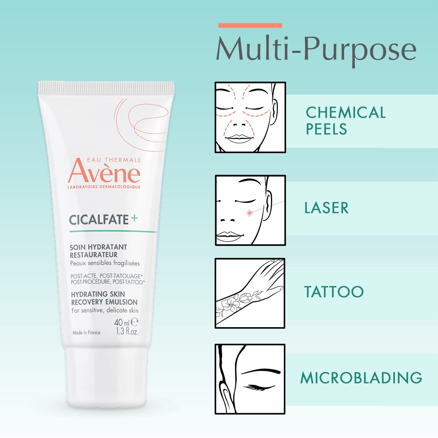 image:imageAvne Cicalfate Hydrating Skin Recovery Emulsion for postprocedure amp posttattoo helps restore skin barrier 24hr hydration 13 Fl Oz13 Fl Oz Pack of 1