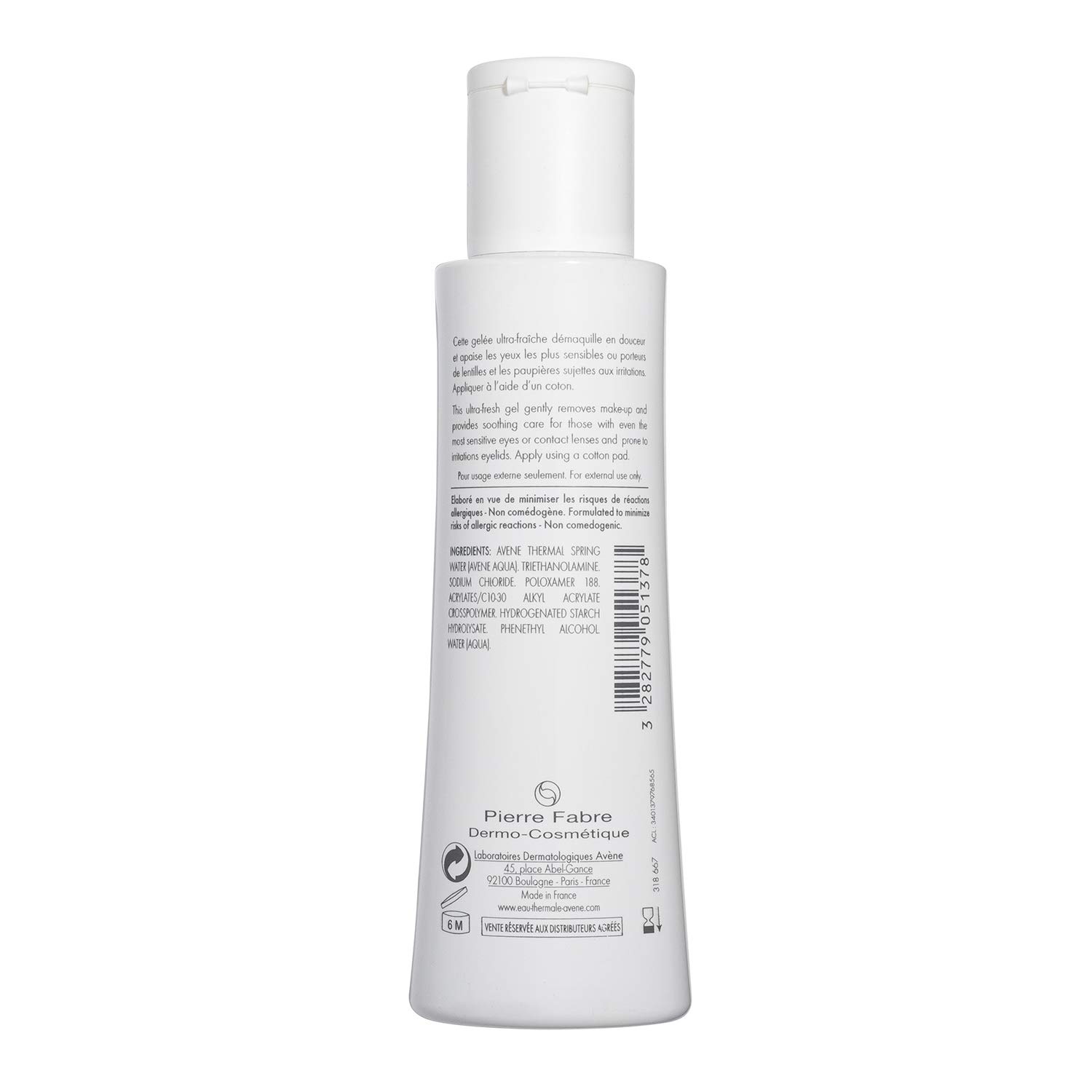 image:imageAvne Gentle Eye Makeup Remover OilFree Hypoallergenic NonComedogenic 67 Oz