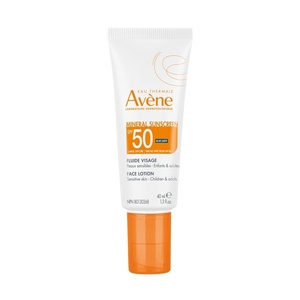 image:imageAvne Mineral Sunscreen SPF 50 Face Lotion fast absorbing 100 Mineral Sunscreen Protects against UV pollution  bluelight With with Zinc Oxide  Bisabolol 80 minute water resistance 13 oz